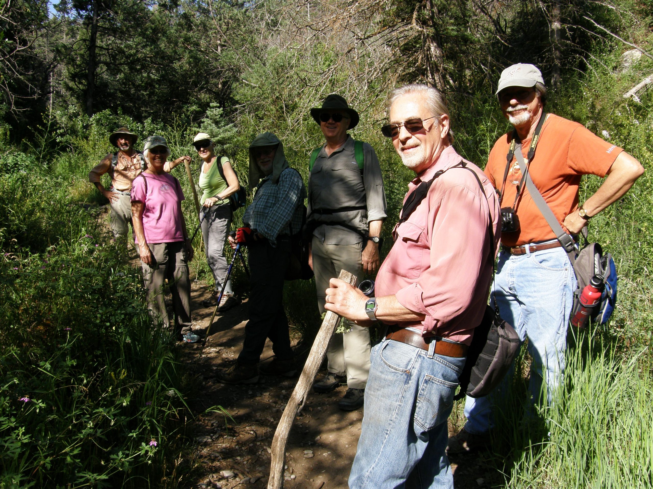 Manuel, Ruth, Helene, Tony, Rick, Neal and Scott