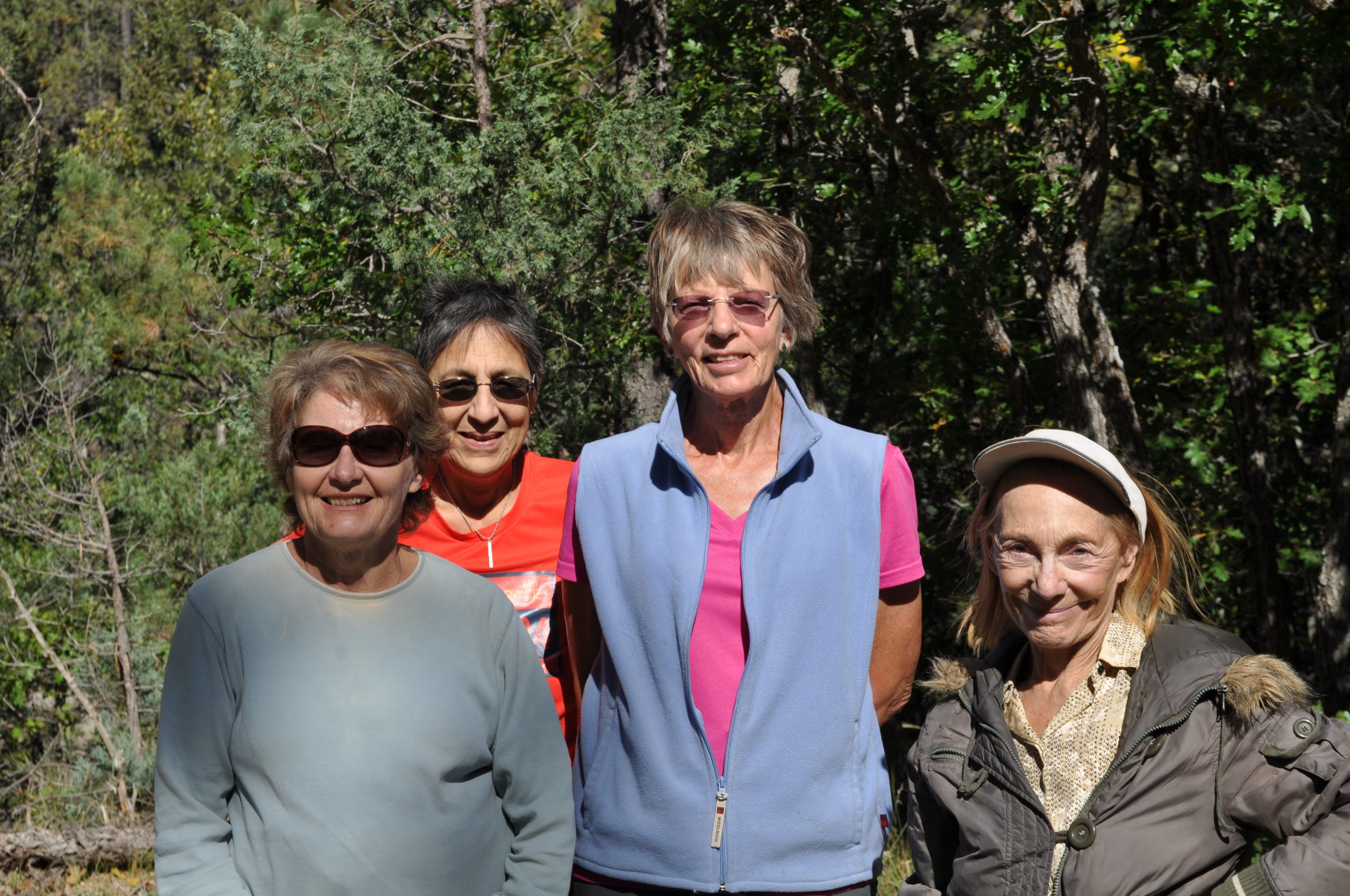 Left to right - Pam Bliss, Lucy Silva, Dawn Leach and Eliza Schmid