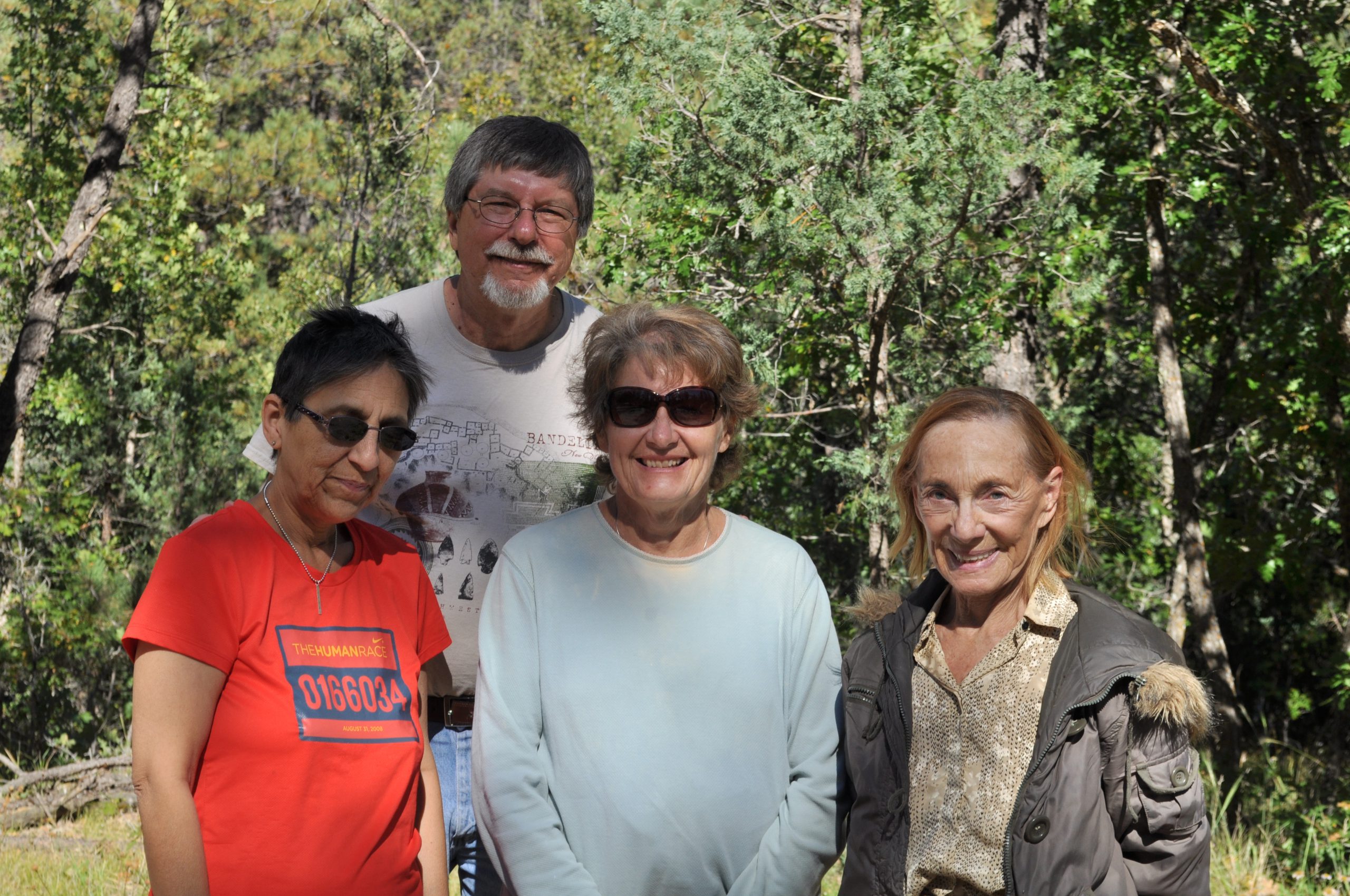 Left to right - Lucy Silva, Scott Lake, Pam Bliss and Eliza Schmid