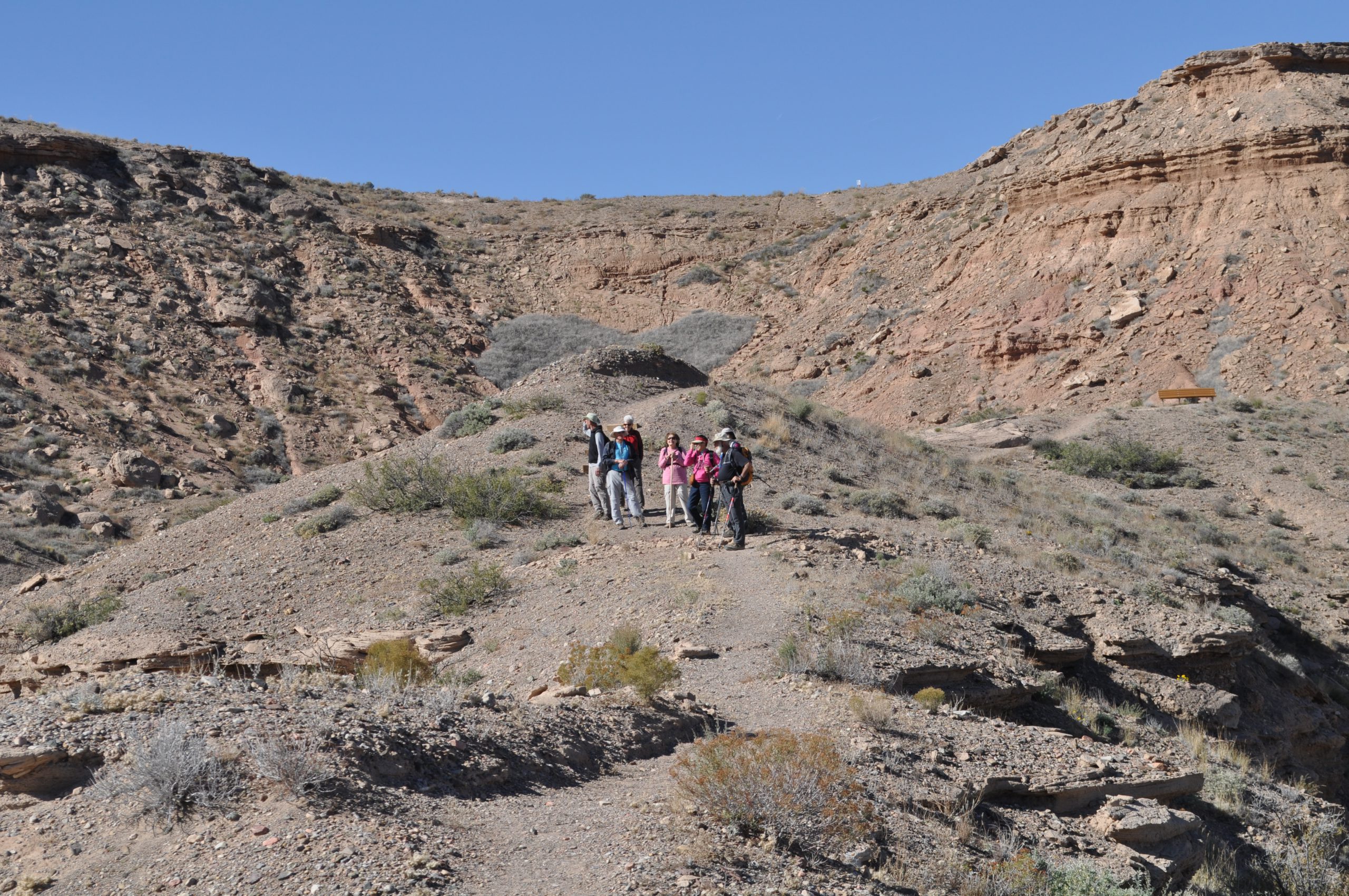 On the Trail to the Mesa
