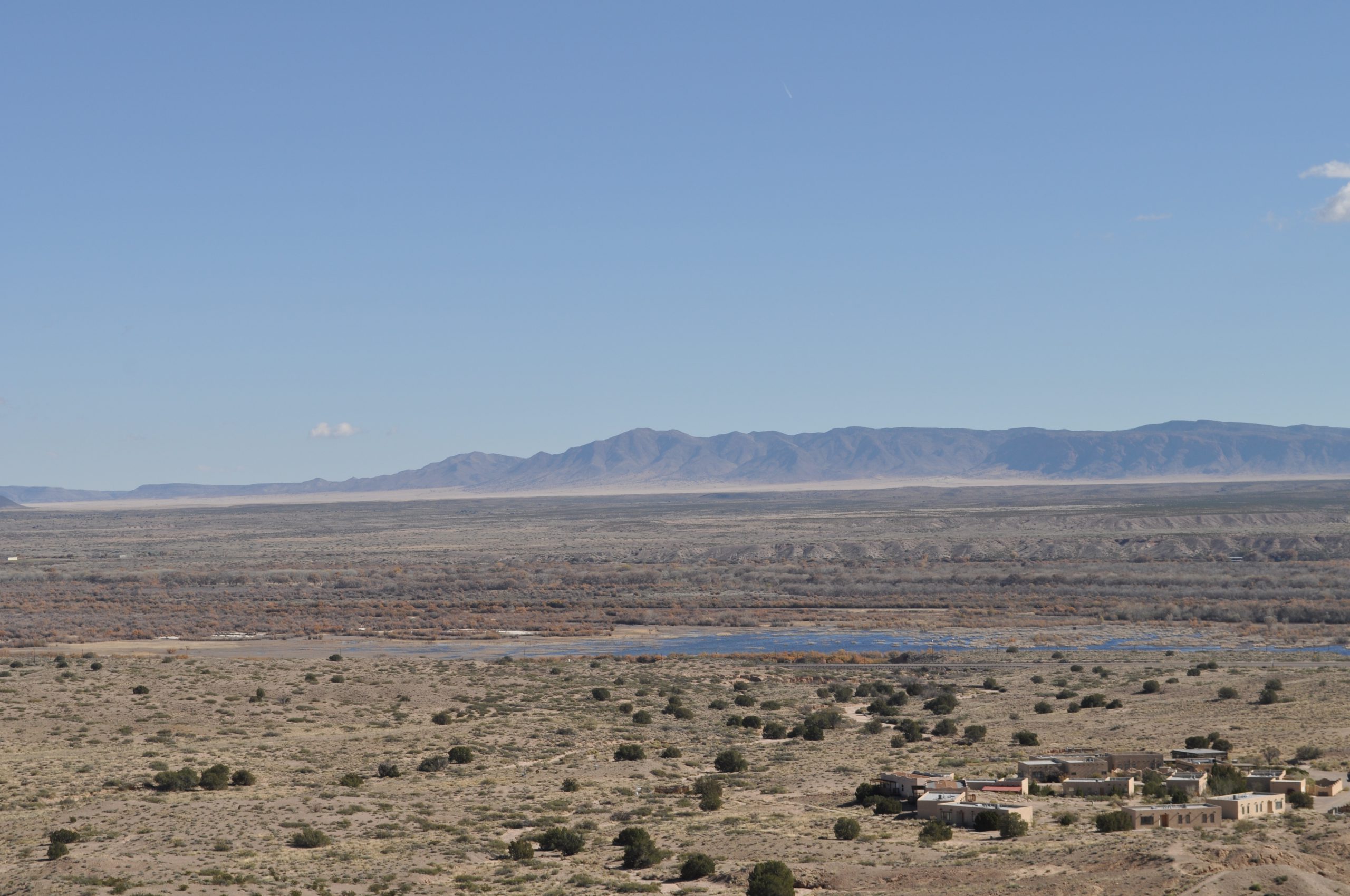Looking East to the Los Pinos Mts.