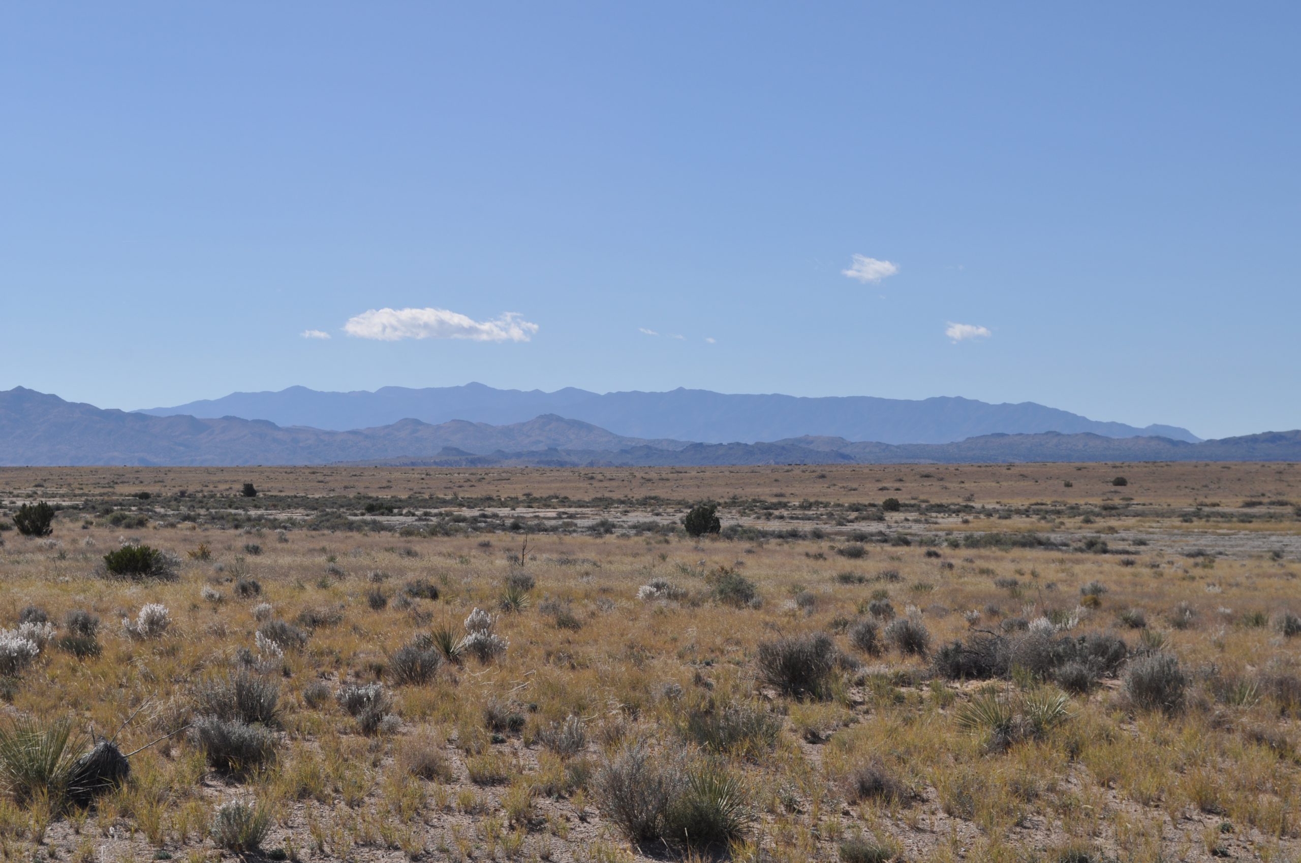 Looking West to the Socorro and Ladron Mts.