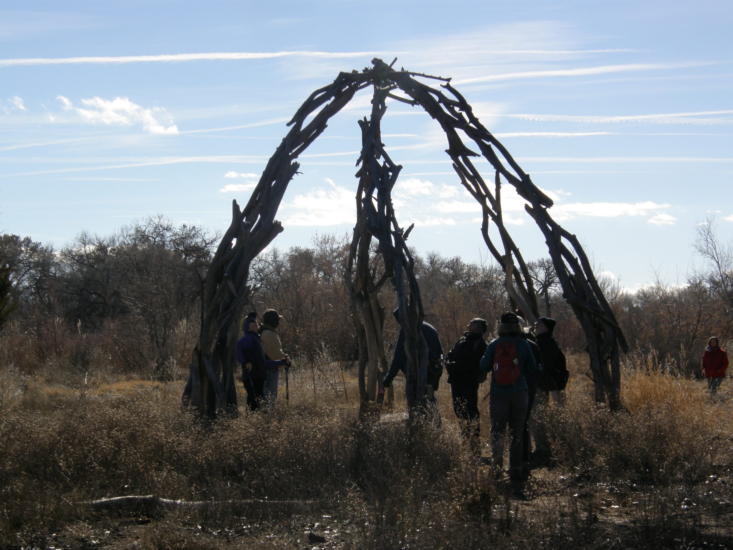 Tepee sculpture (Kathleen)