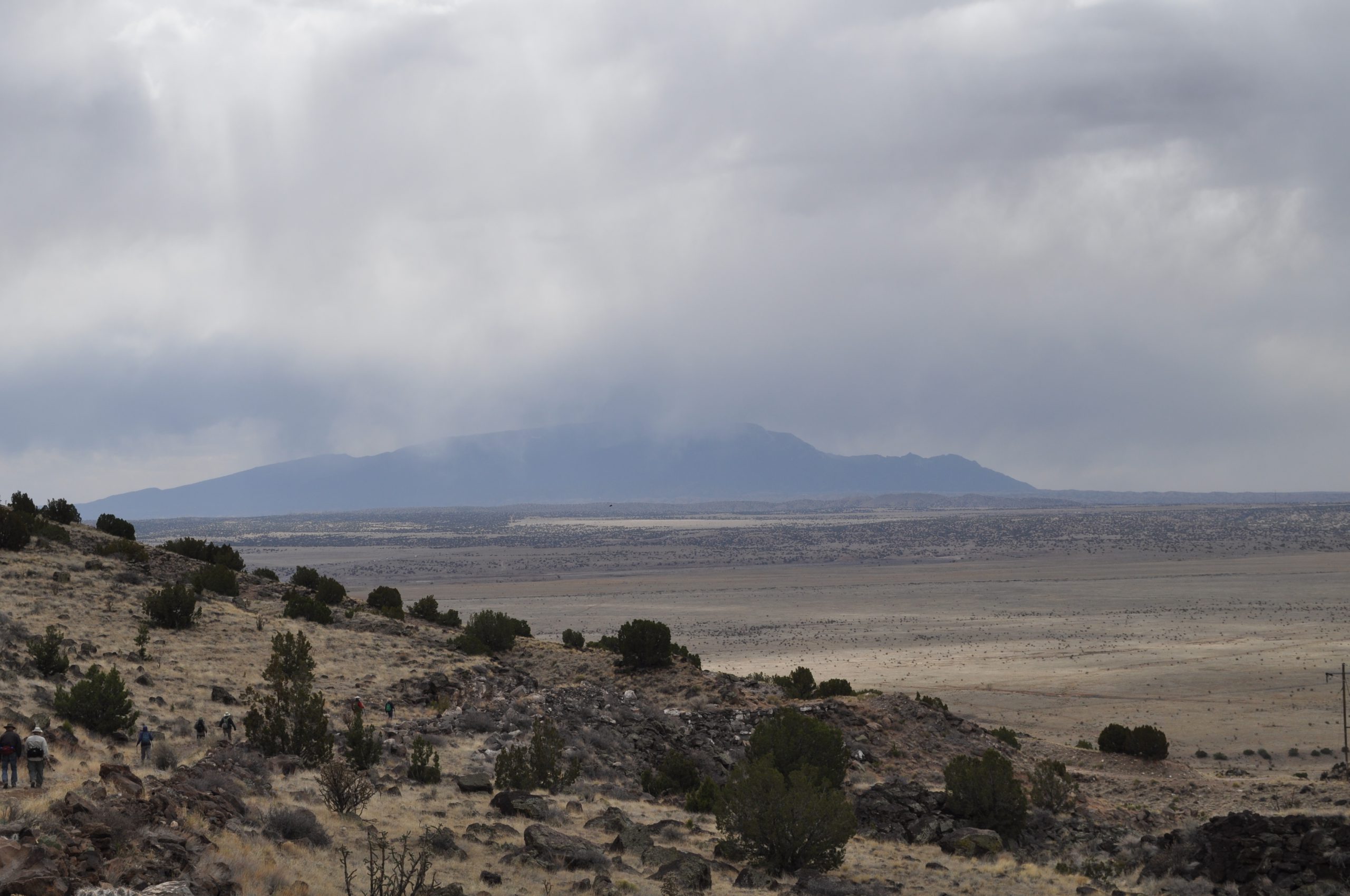 On the Way Back - Storm Approaching
