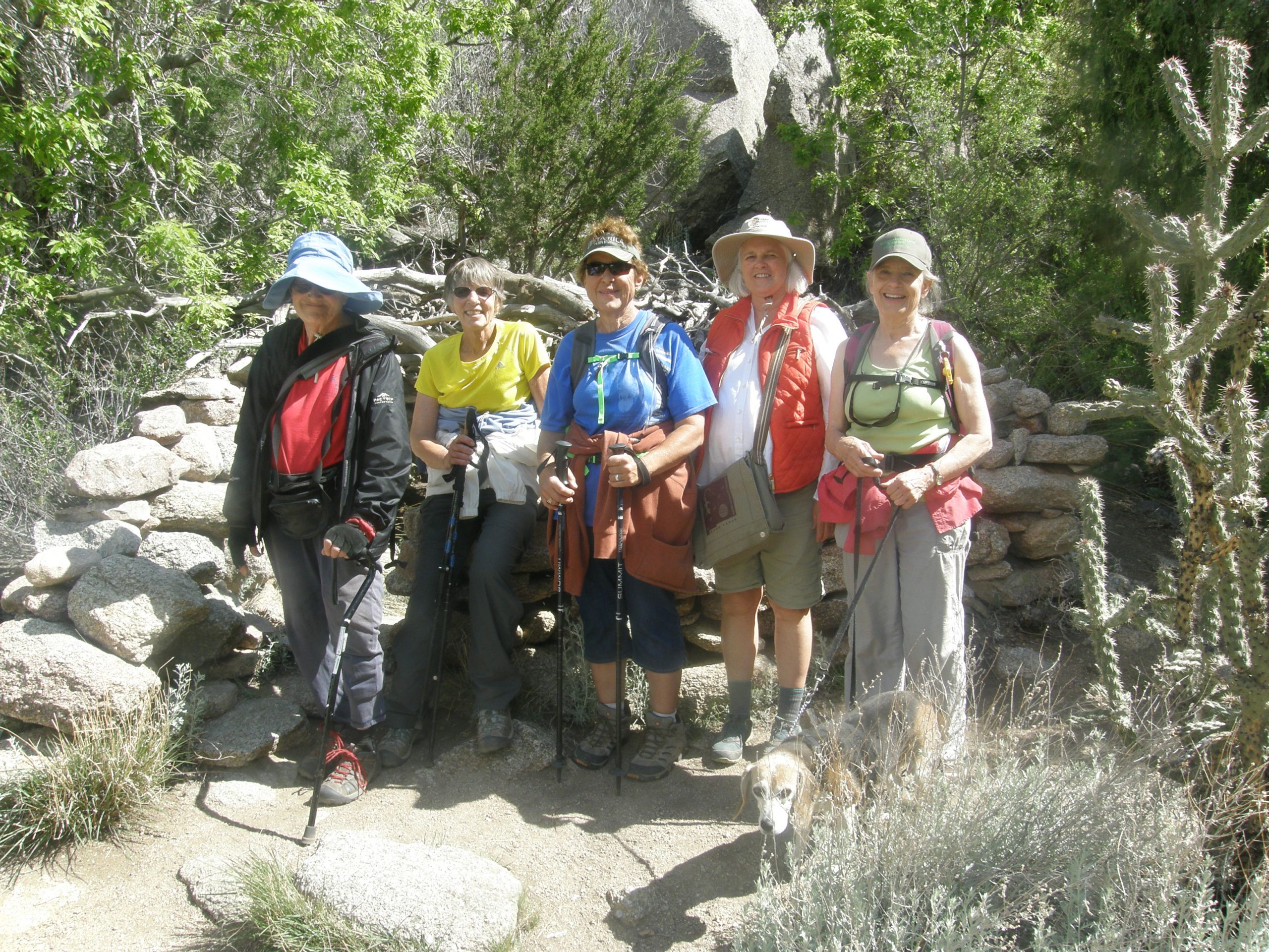 Kathleen's Group at a Stone Shelter (Kathleen)