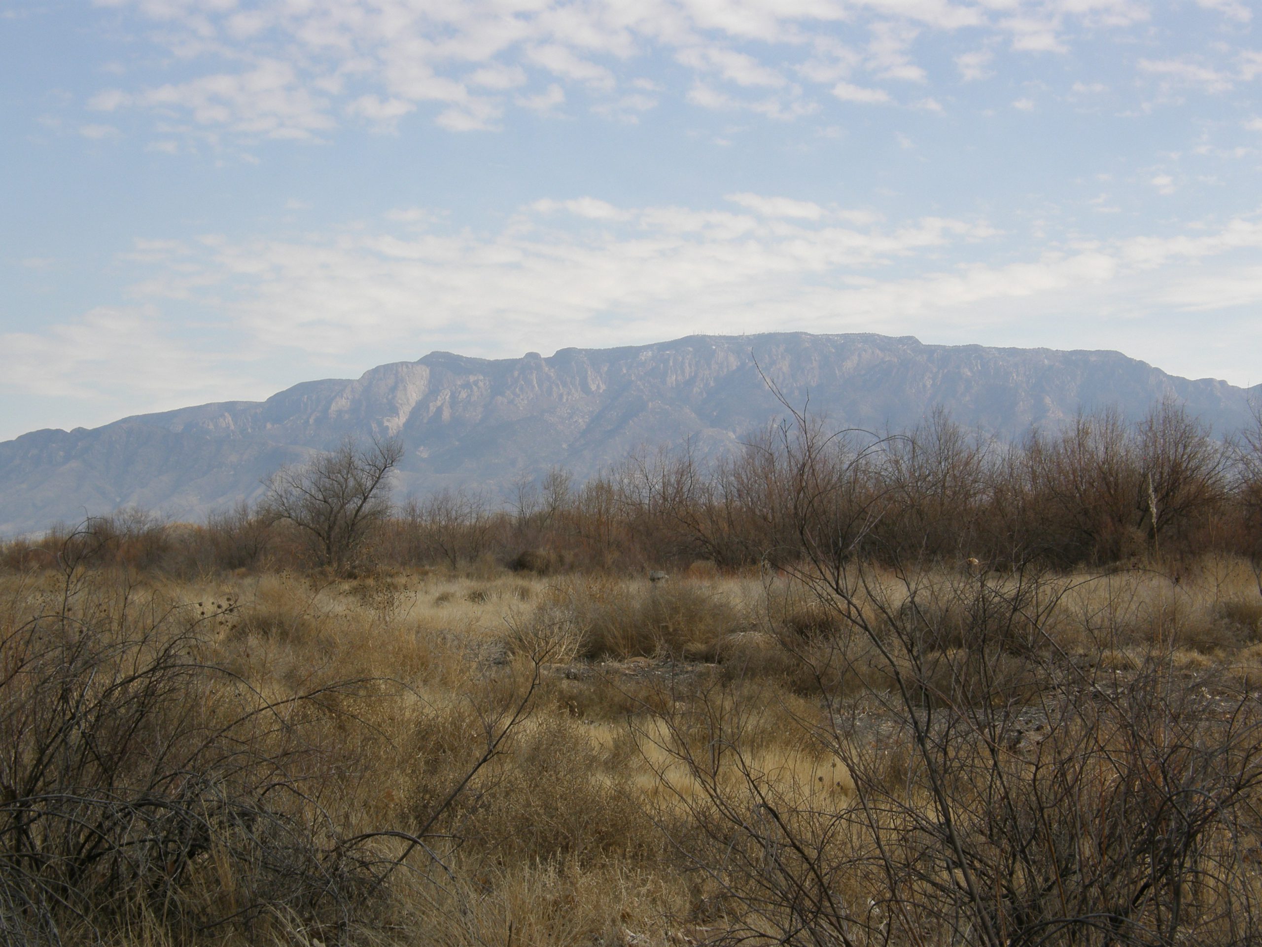 View of the Sandias