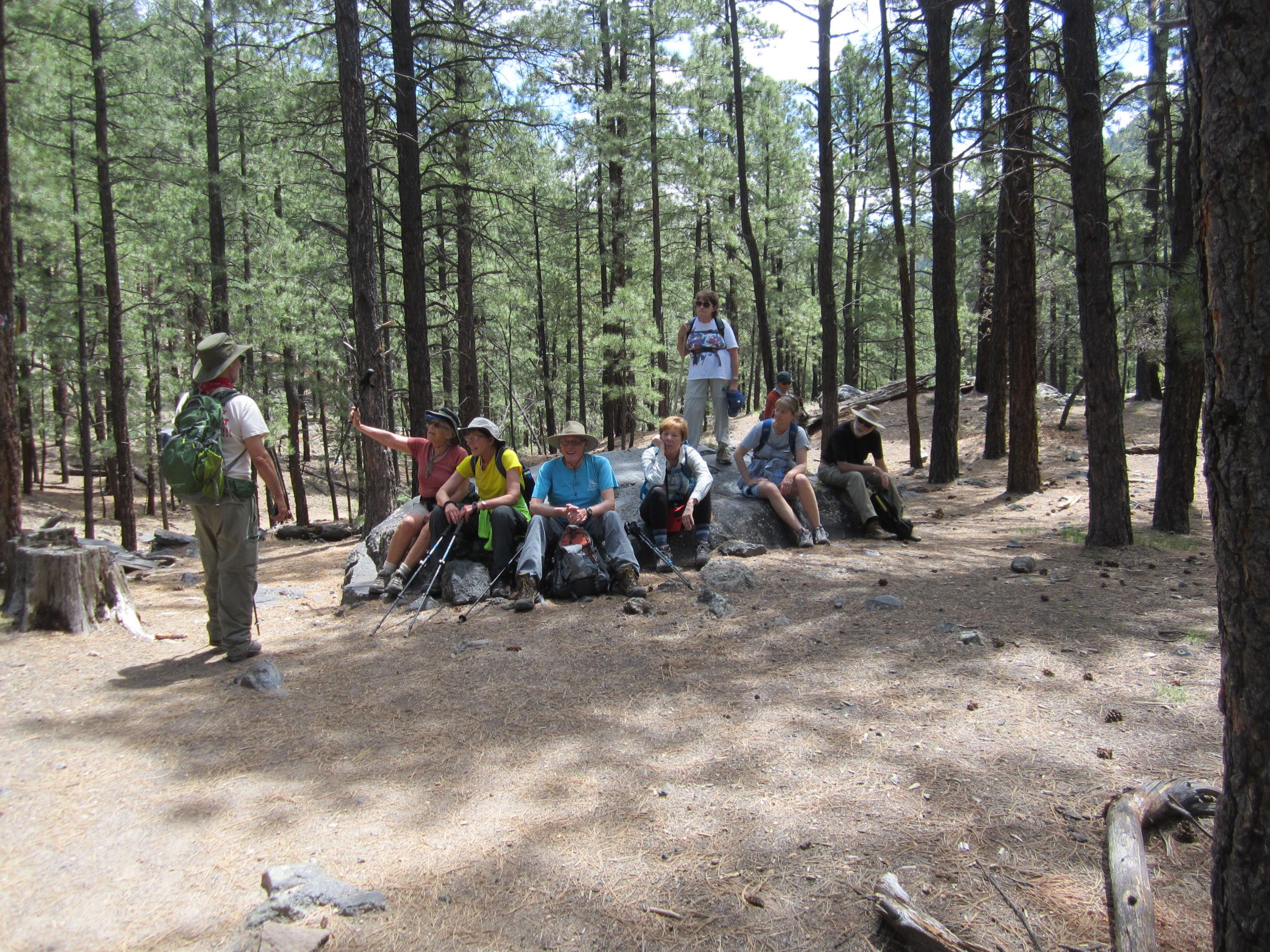 Hikers Taking a Break