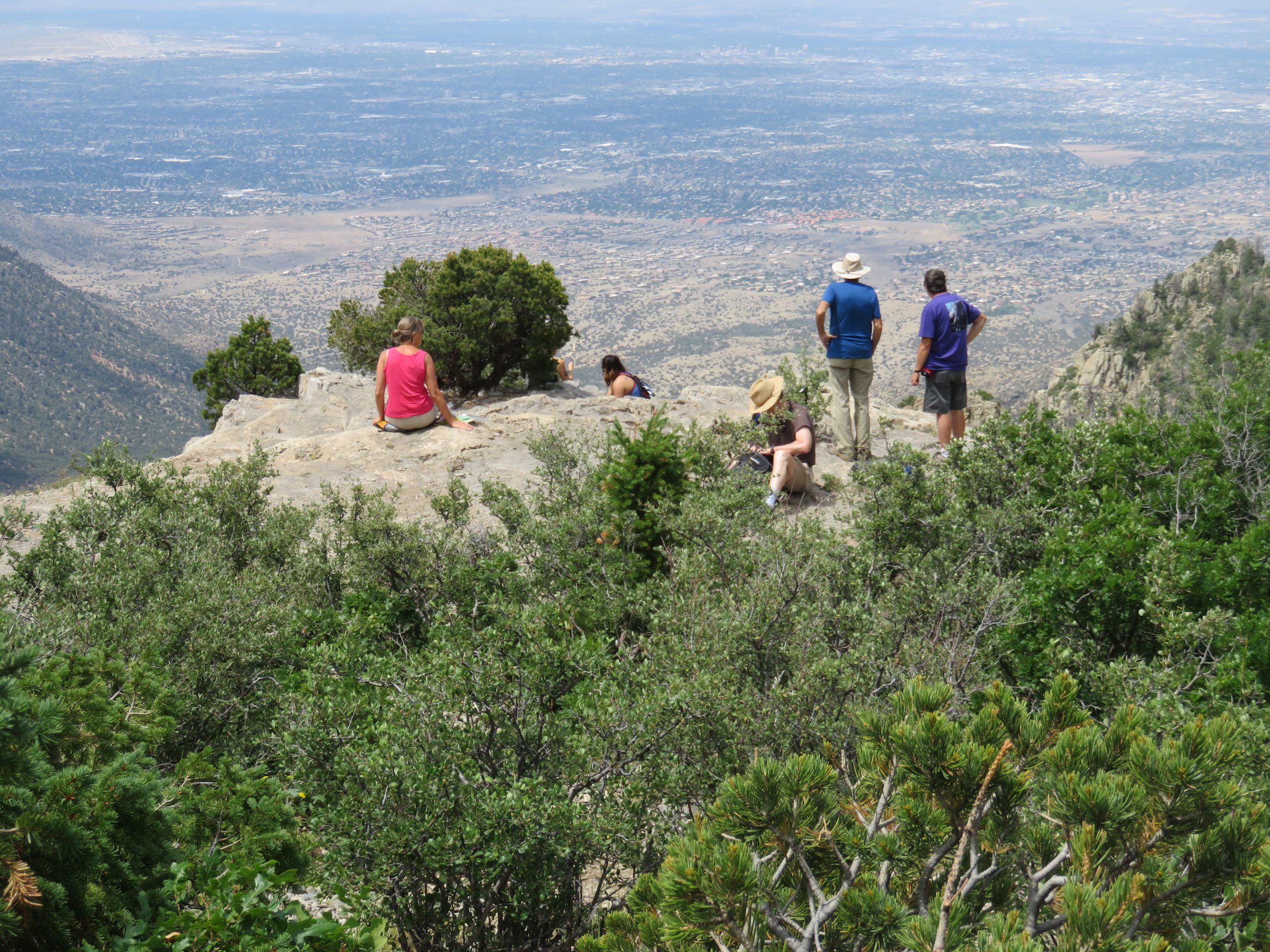 Having Lunch at the Crest