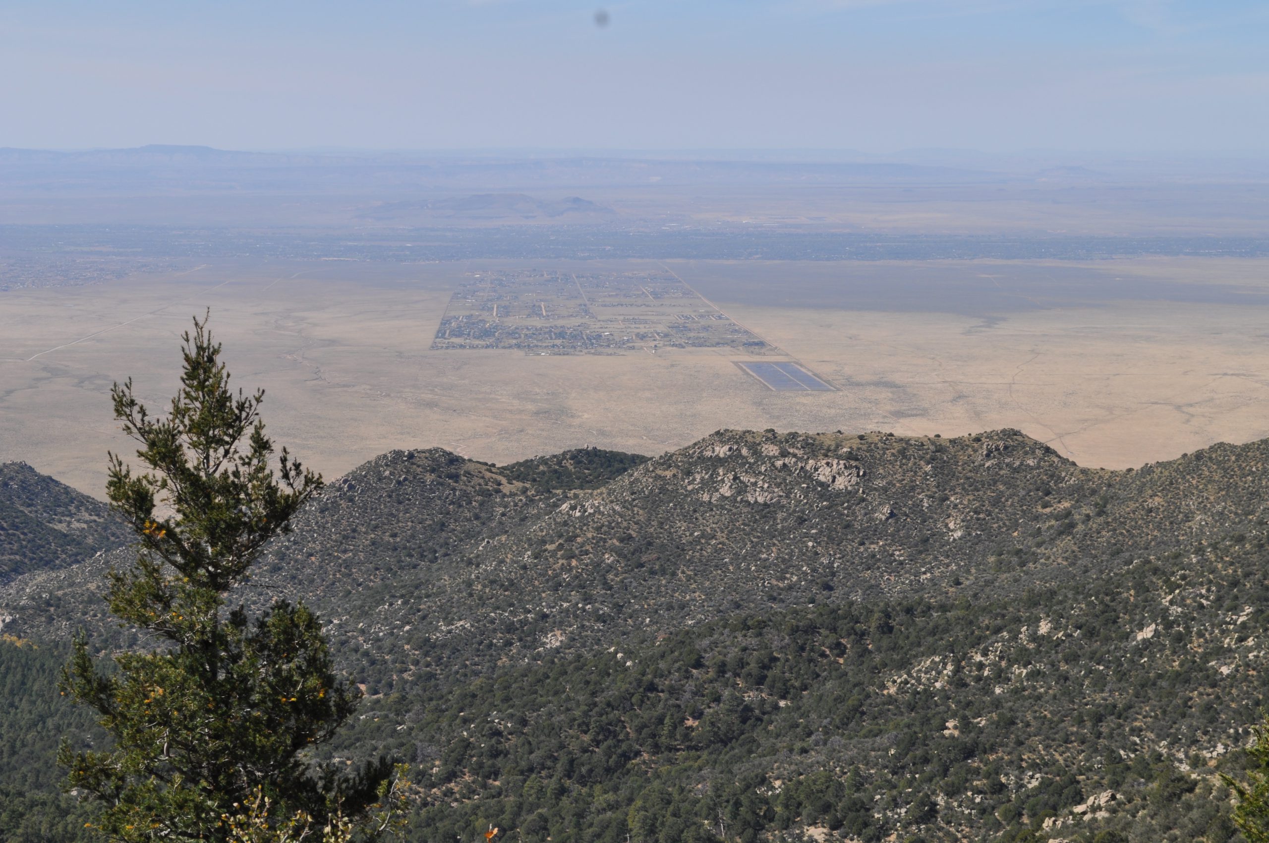 View from the Crest Looking Toward the Rio Grande